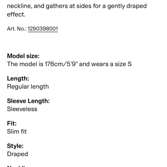 H&M White Halter Top - Picture 2 of 8